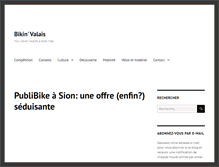Tablet Screenshot of bikinvalais.ch